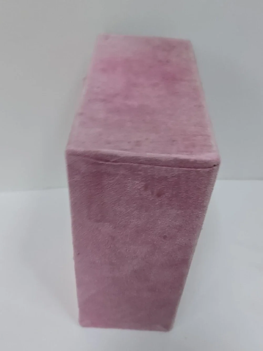 Suede 4-Drawer Cube Organizer - Pink & Orange